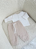 Sky - coordinato cotone bambino flat lay