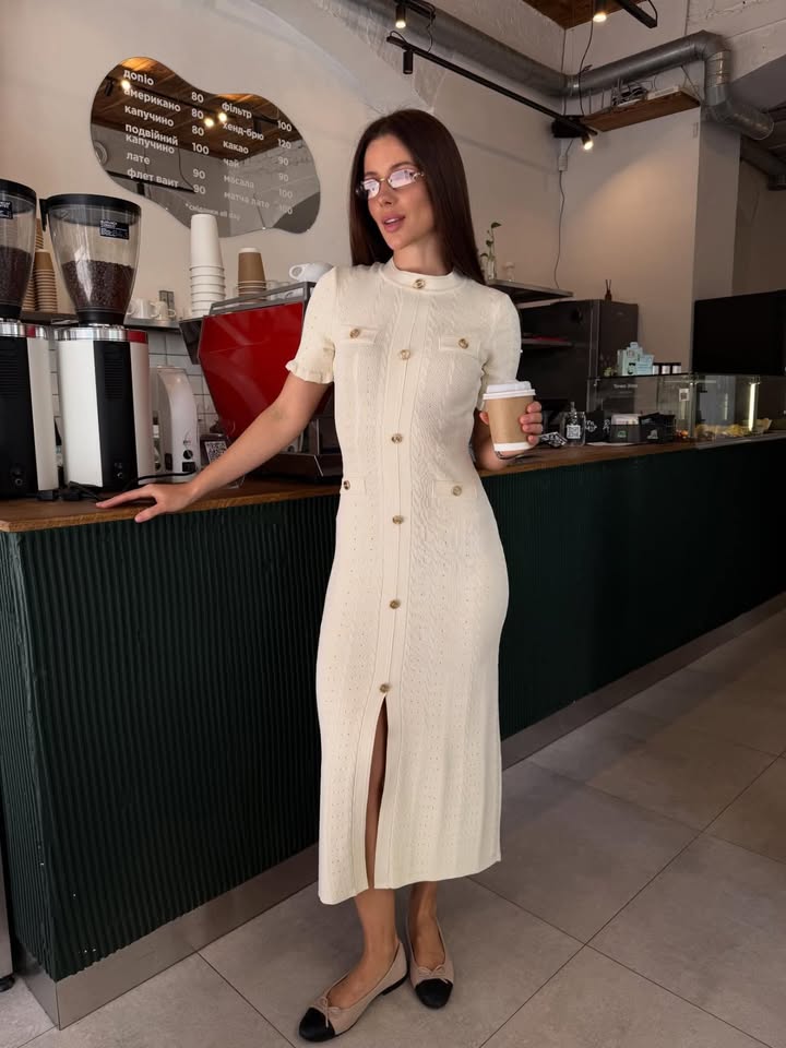 Vestito Jameme indossato, vista frontale
