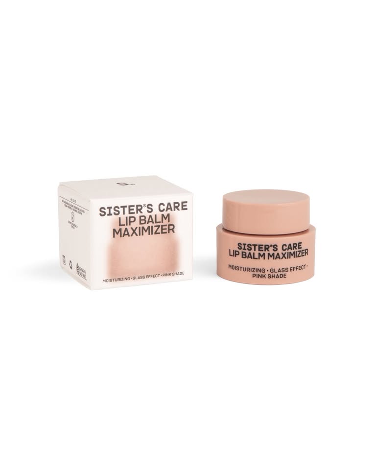 Sister's Care Lip Balm Maximizer packaging e barattolo