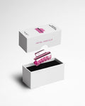 Metal Hair Clip blu in confezione bianca