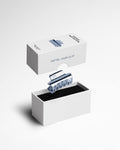 Metal Hair Clip Blue – fermaglio metallico blu nella sua confezione bianca