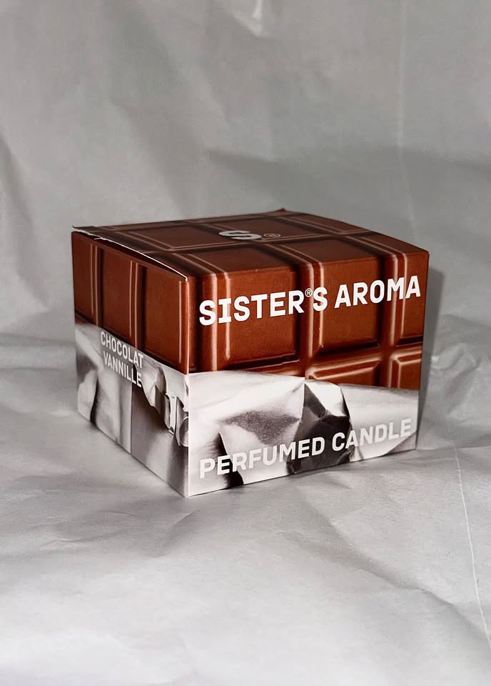 Confezione candela Sister's Aroma Chocolat Vanille